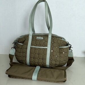 Rebecca Minkoff Marissa quilted studed baby diaper bag
